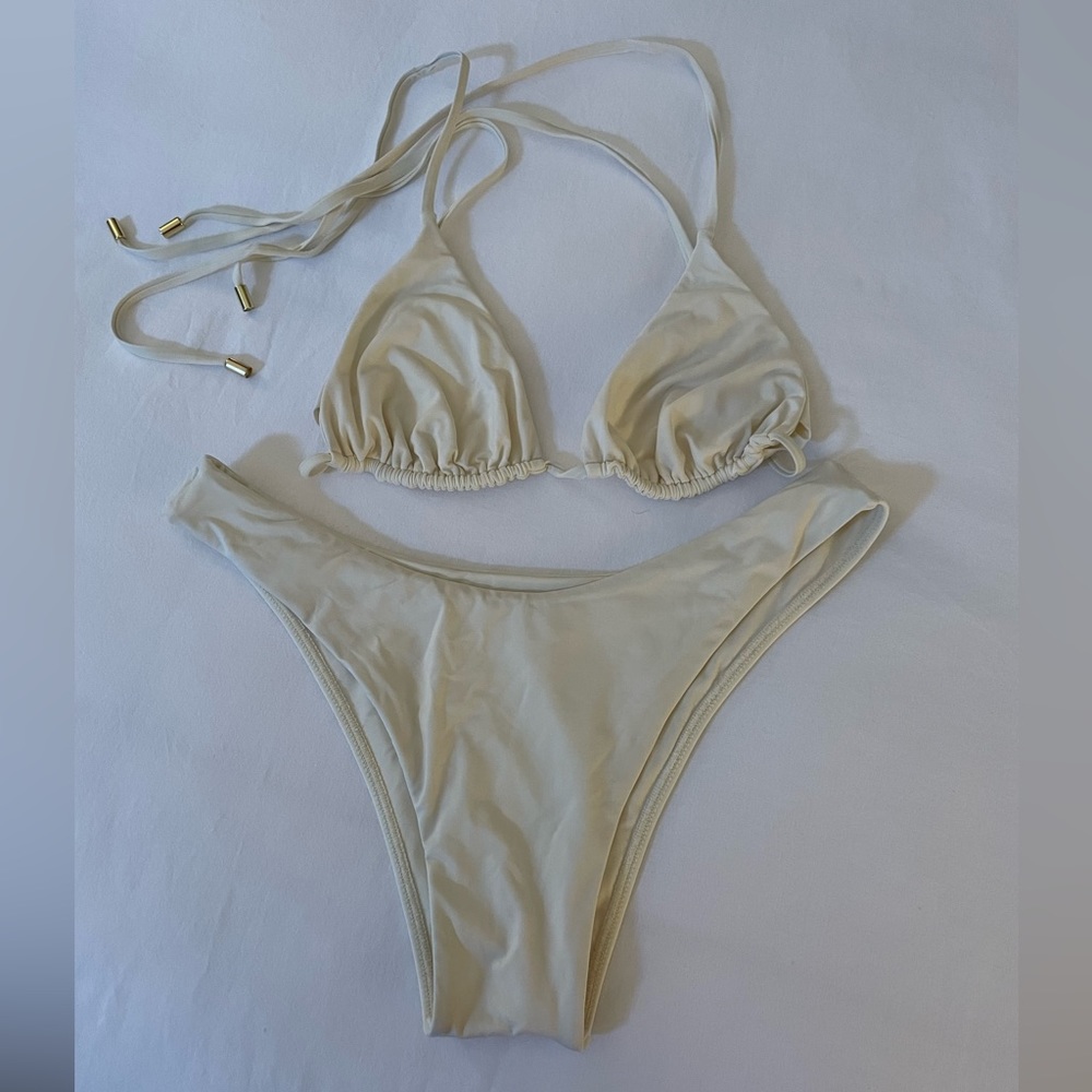 Monday Swimwear white bikini